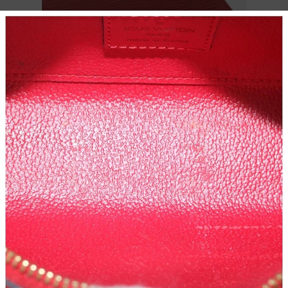 Louis Vuitton epi dauphine leather cosmetics pouch purse - Picture 4 of 12